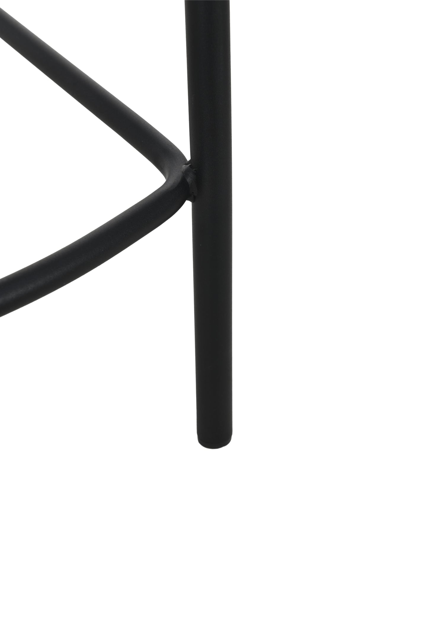 Chaise haute tabouret de bar en tissu anti tache, 67x47xH97,5CM - LYRA