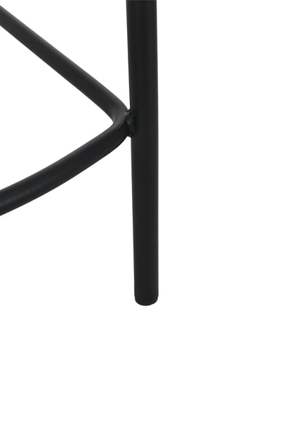 Chaise haute tabouret de bar en tissu anti tache, 67x47xH97,5CM - LYRA