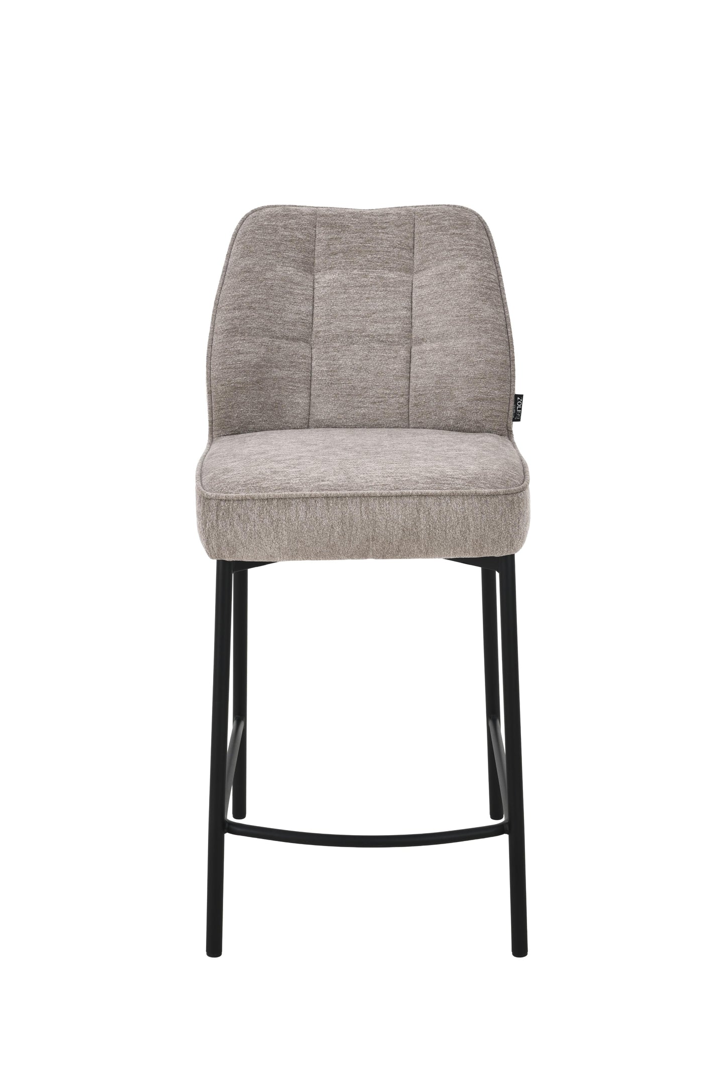 Chaise haute tabouret de bar en tissu anti tache, 67x47xH97,5CM - LYRA