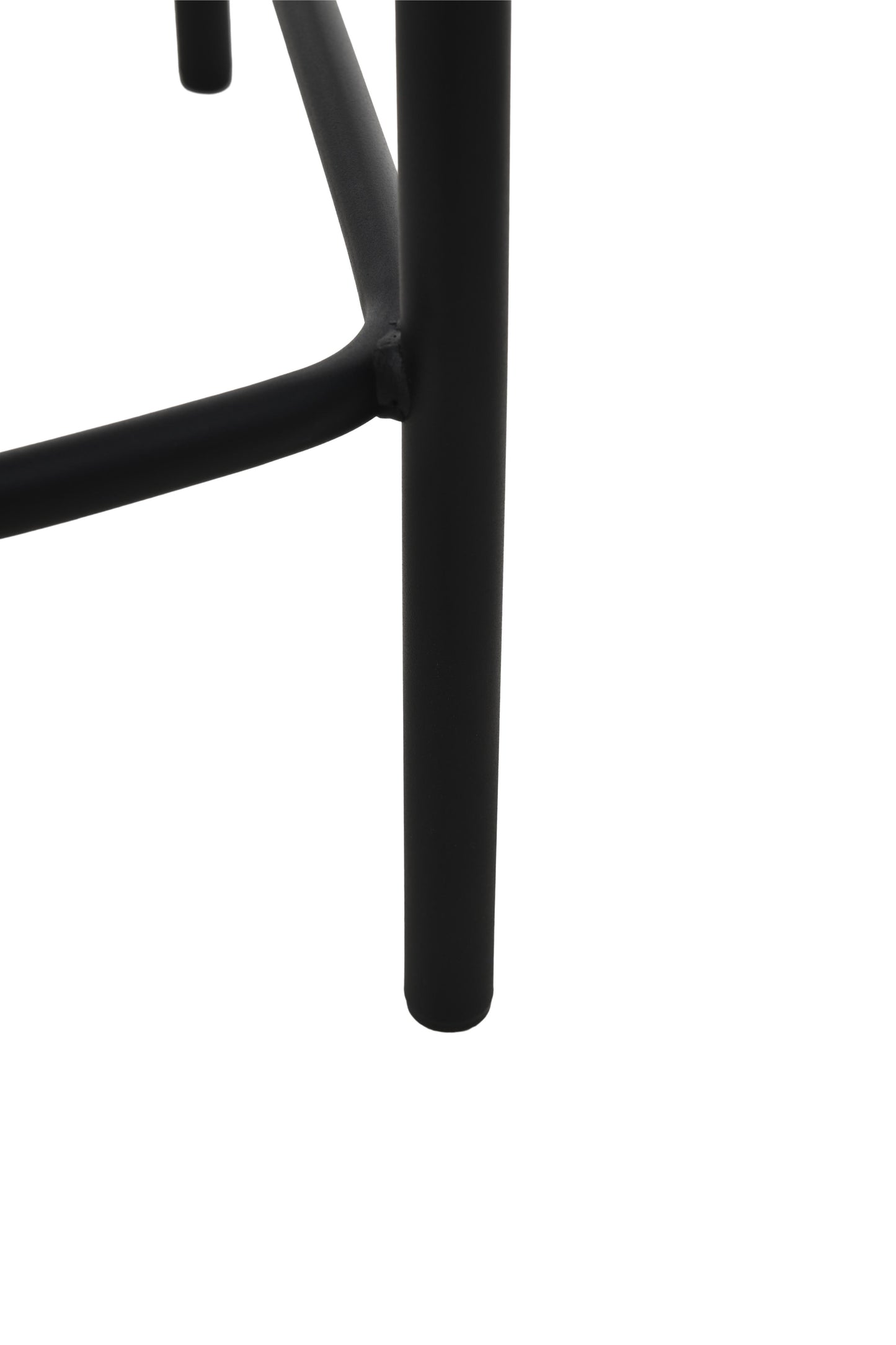 Chaise haute tabouret de bar en tissu anti tache, 67x47xH97,5CM - LYRA