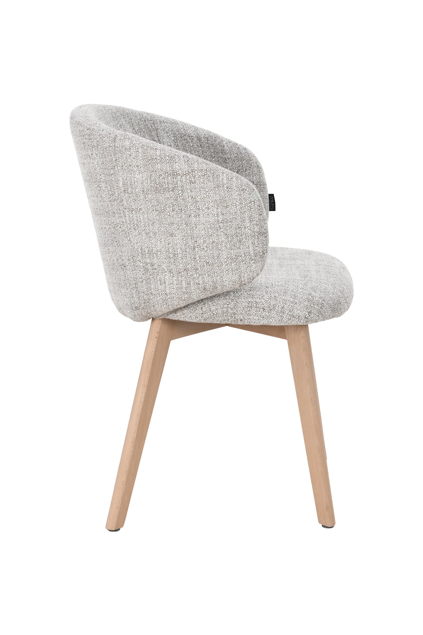 Chaise en tissu anti tache, 60x55xH79CM - VERA