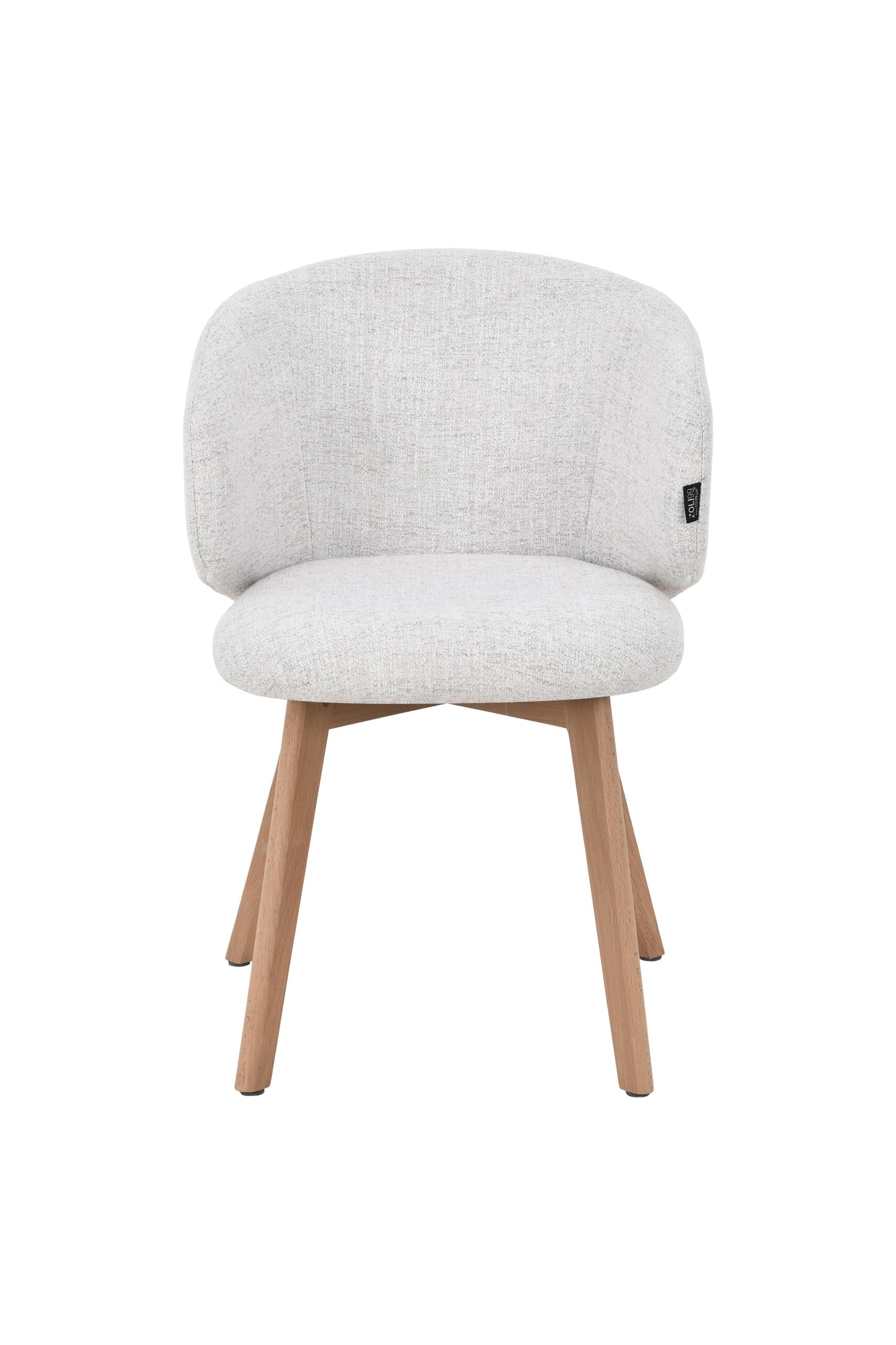 Chaise en tissu anti tache, 60x55xH79CM - VERA