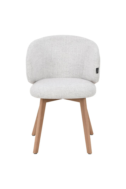 Chaise en tissu anti tache, 60x55xH79CM - VERA