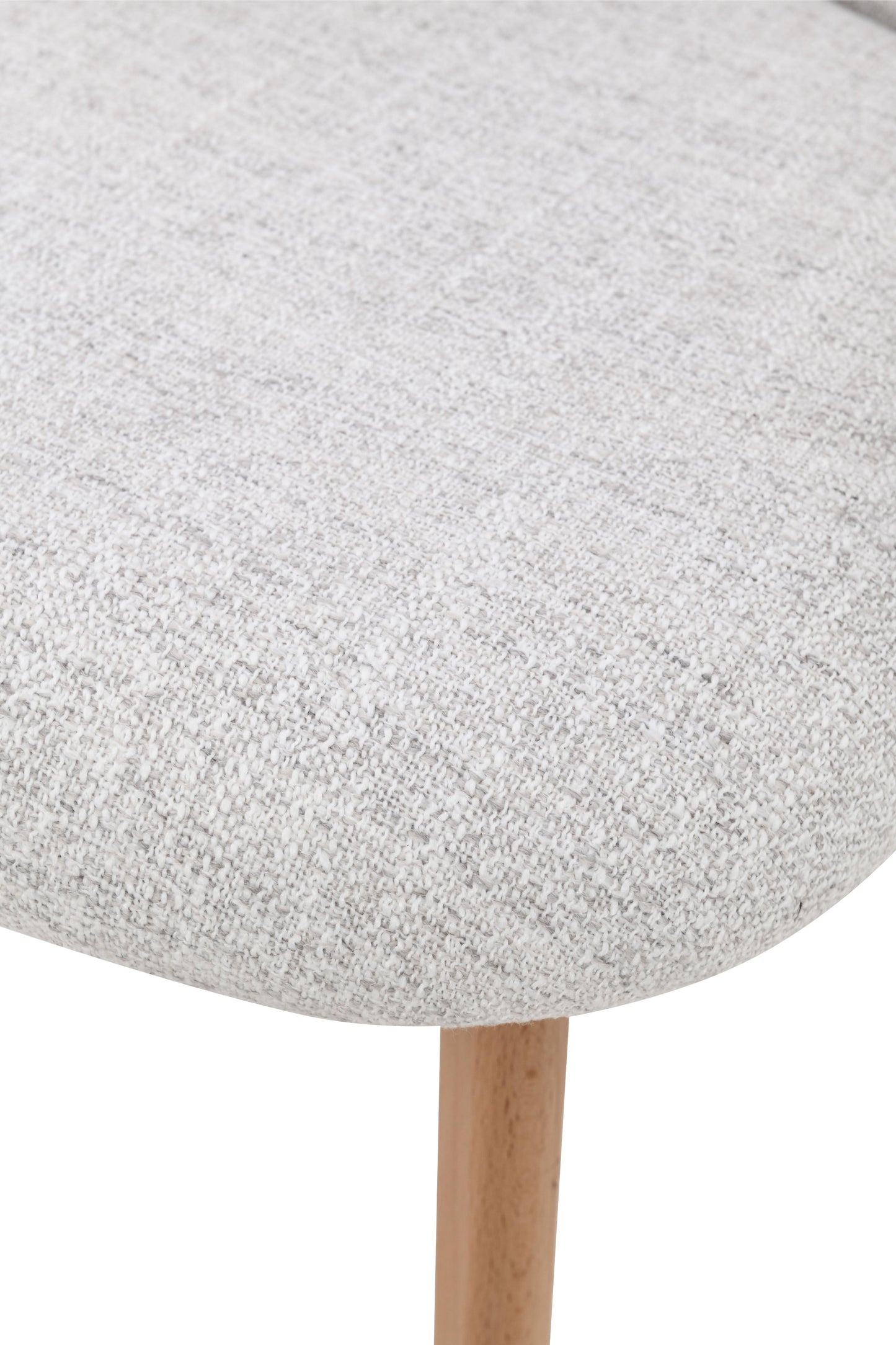 Chaise en tissu anti tache, 60x55xH79CM - VERA