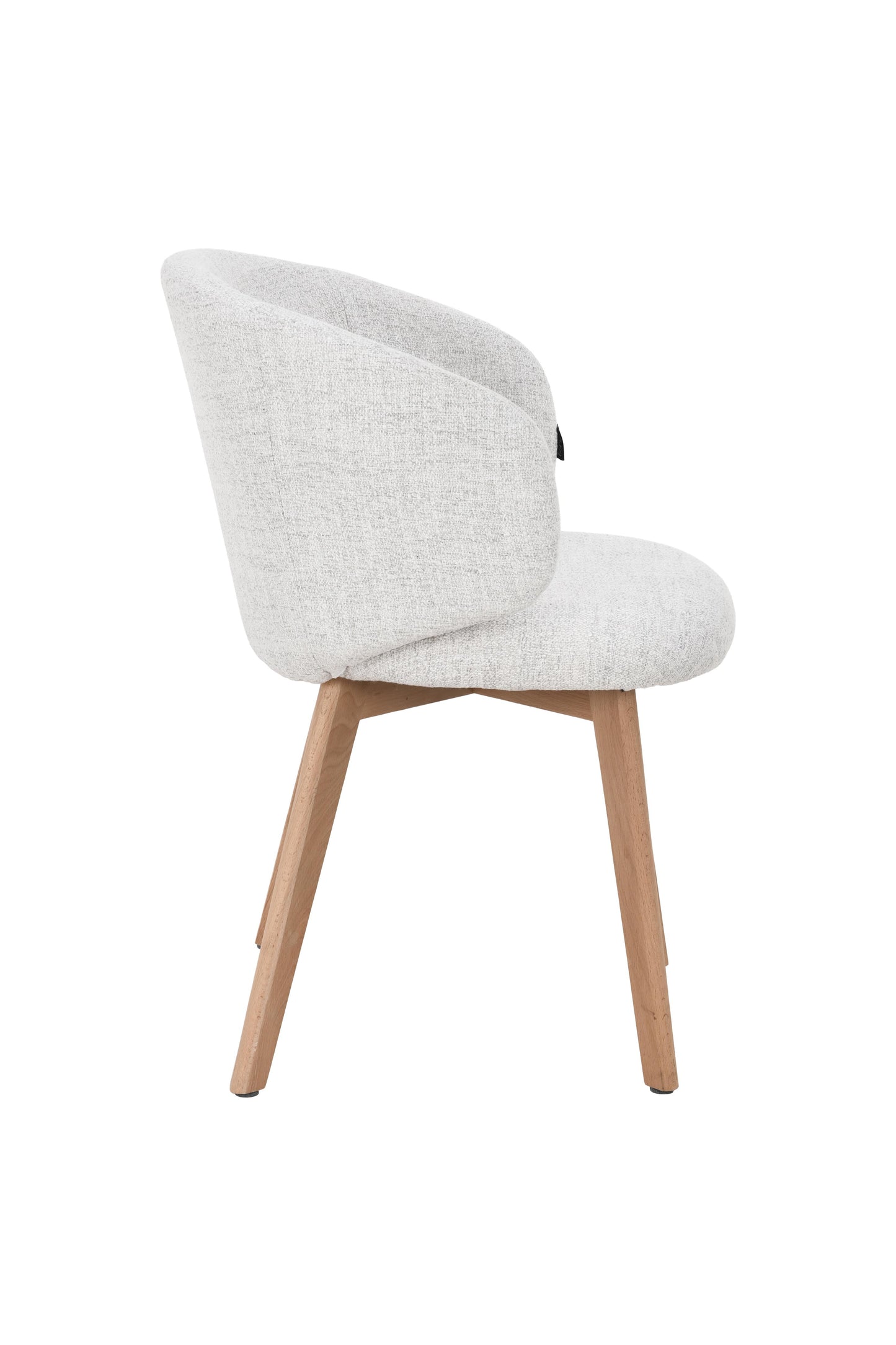 Chaise en tissu anti tache, 60x55xH79CM - VERA