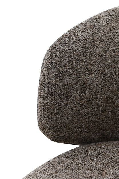 Chaise en tissu anti tache, 60x55xH79CM - VERA