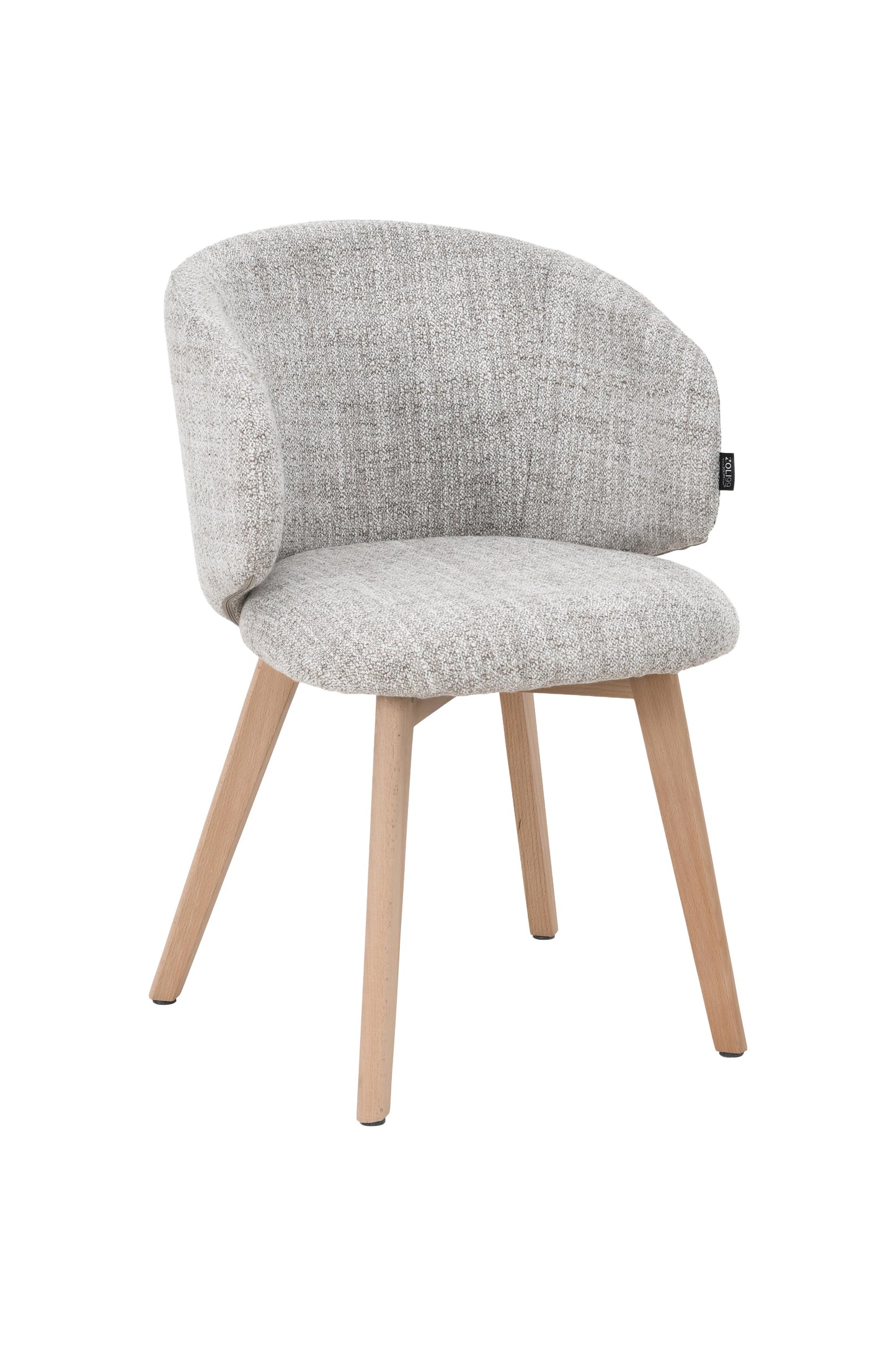 Chaise en tissu anti tache, 60x55xH79CM - VERA