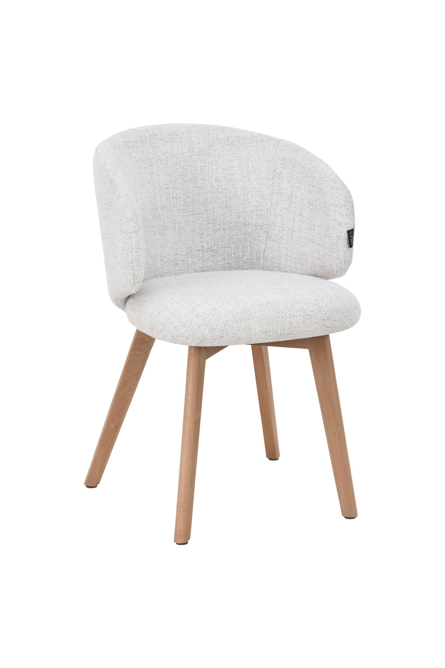 Chaise en tissu anti tache, 60x55xH79CM - VERA