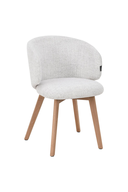 Chaise en tissu anti tache, 60x55xH79CM - VERA