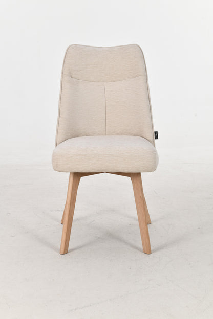 Chaise en tissu anti tache, 61x52xH95CM ANA