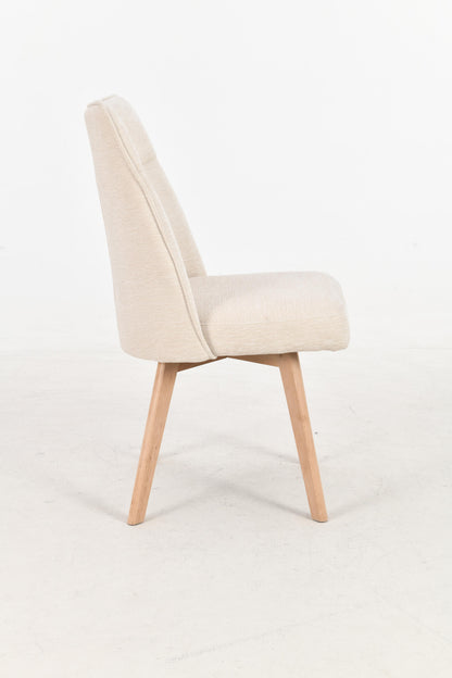 Chaise en tissu anti tache, 61x52xH95CM ANA