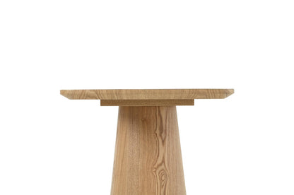 Table d'appoint en bois avec plateau céramique, 120x50xH75CM - EDDA