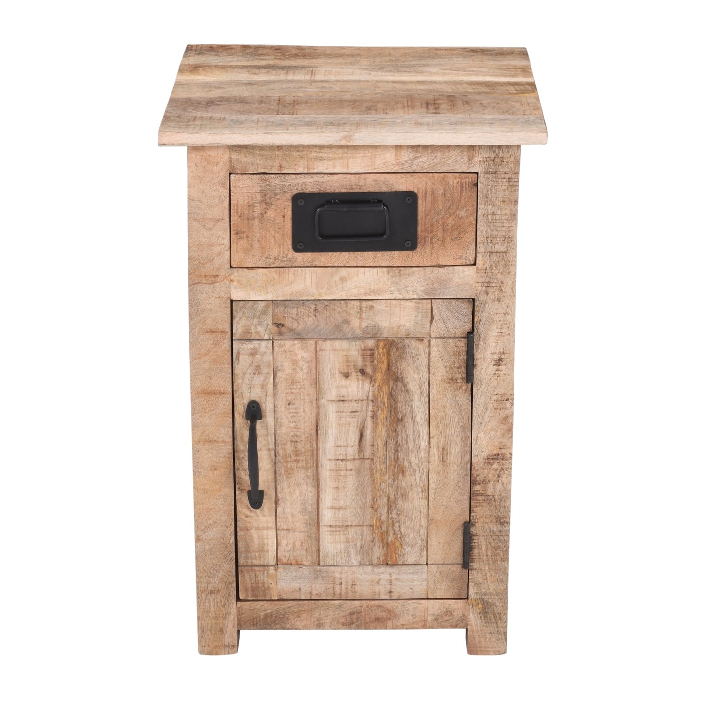 Commode en bois de manguier, 40x40xH72CM - RIGA