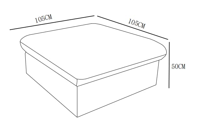 Canapé / fauteuil en tissu - VOLTAIRE