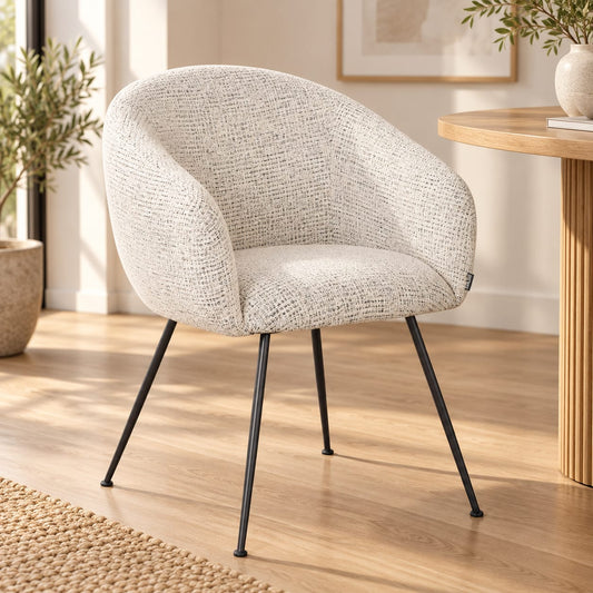 Chaise en tissu, 62x60xH79 cm - CLOUD