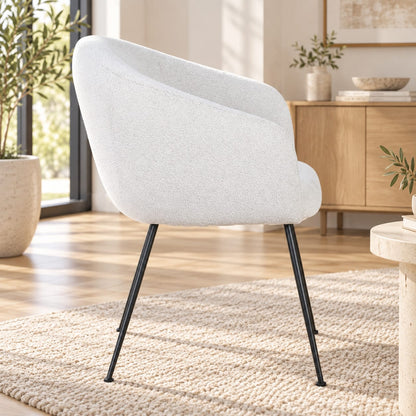 Chaise en tissu, 62x60xH79 cm - CLOUD