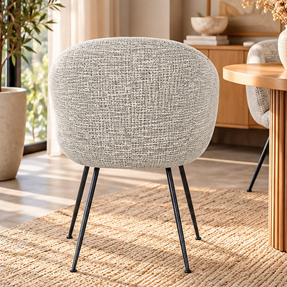 Chaise en tissu, 62x60xH79 cm - CLOUD