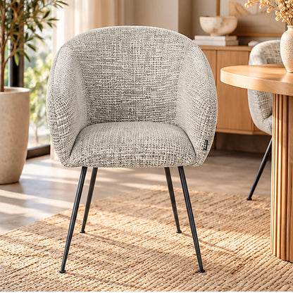 Chaise en tissu, 62x60xH79 cm - CLOUD
