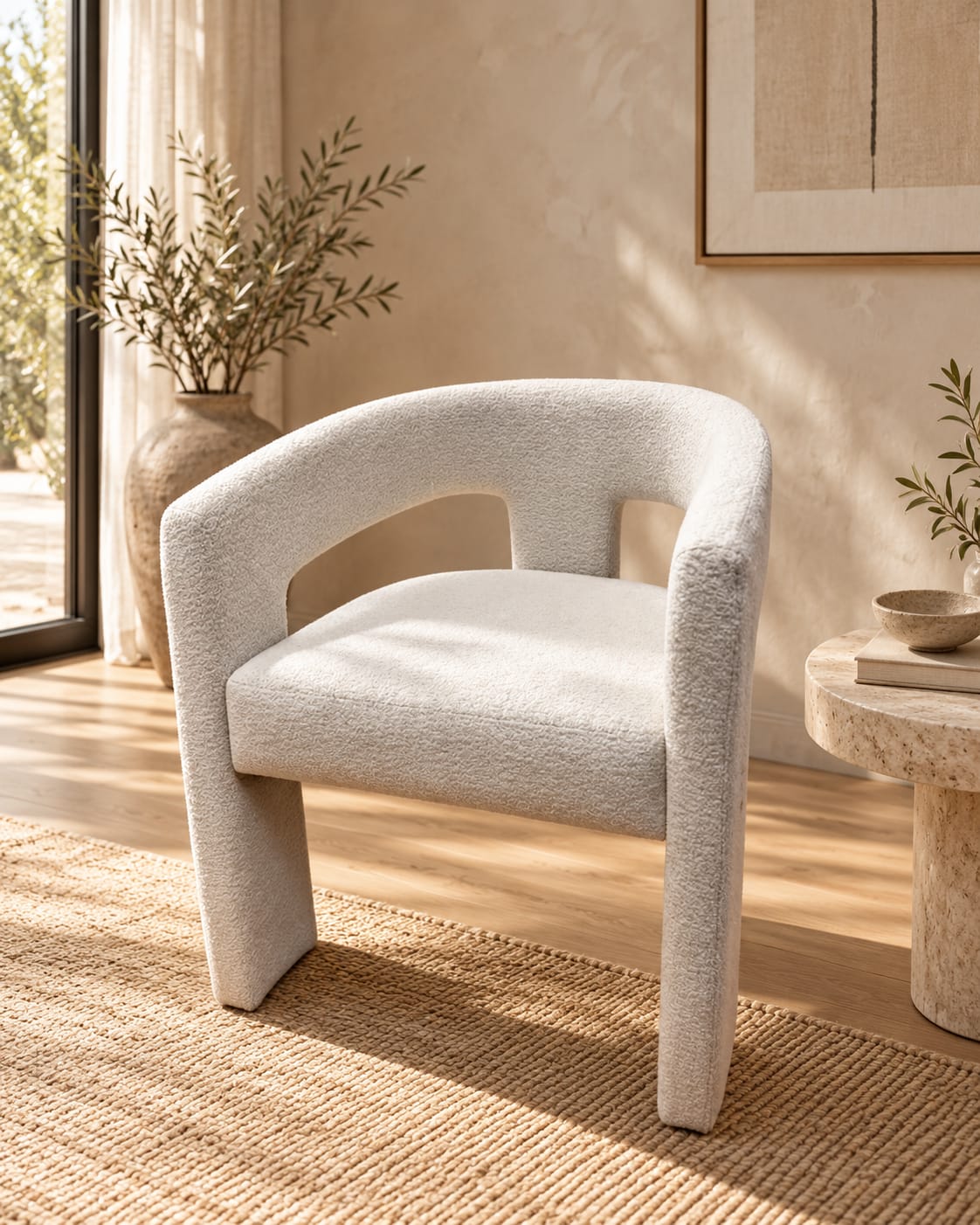Chaise de salle à manger, 60x54xH73,5CM - TEDDY