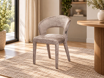 Chaise en tissu anti tache, 60x55xH81CM - TOVI
