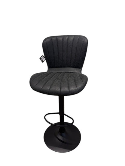 Chaise Haute Tabouret bar dossier pivotant à suspension tissu anti tâches - NOAH