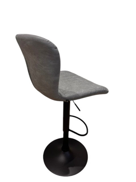 Chaise Haute Tabouret bar dossier pivotant à suspension tissu anti tâches - NOAH