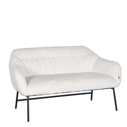 Banquette en tissu et pieds métal - JOY