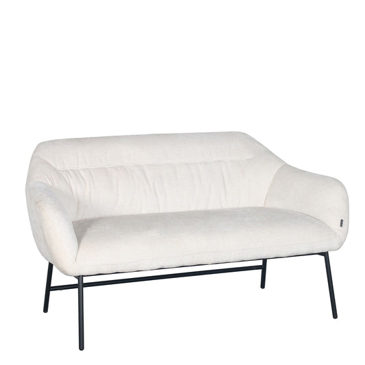 Banquette en tissu et pieds métal - JOY