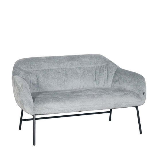 Banquette en tissu et pieds métal - JOY
