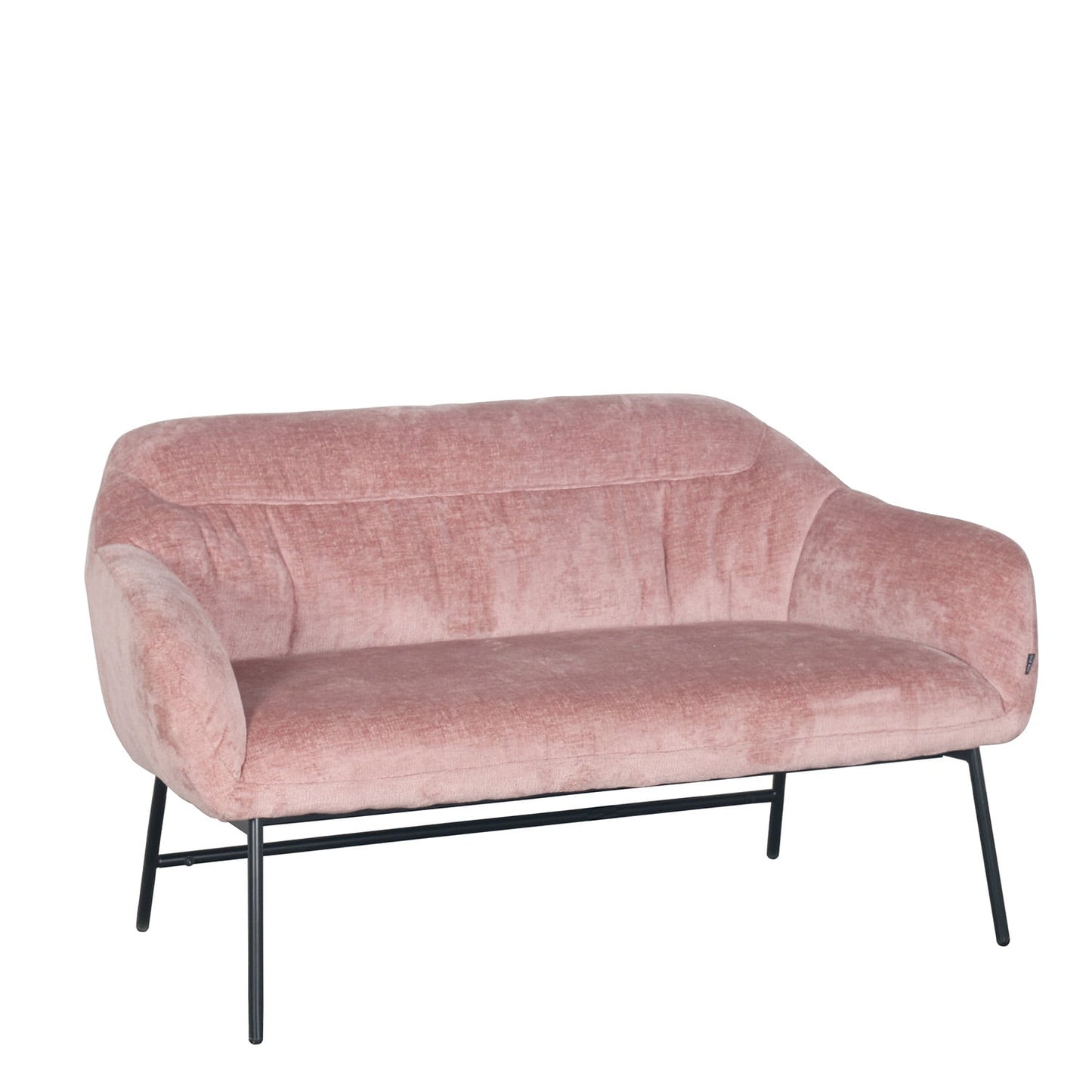 Banquette en tissu et pieds métal - JOY
