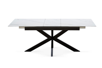 Table à manger extensible avec plateau en céramique - PILAR