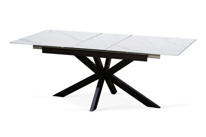 Table à manger extensible avec plateau en céramique - PILAR