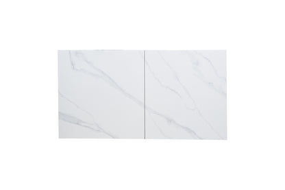 Table à manger extensible avec plateau en céramique - PILAR