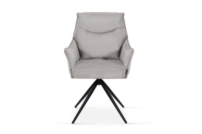 Chaise en tissu anti tache, 61x65xH92CM - LIOR