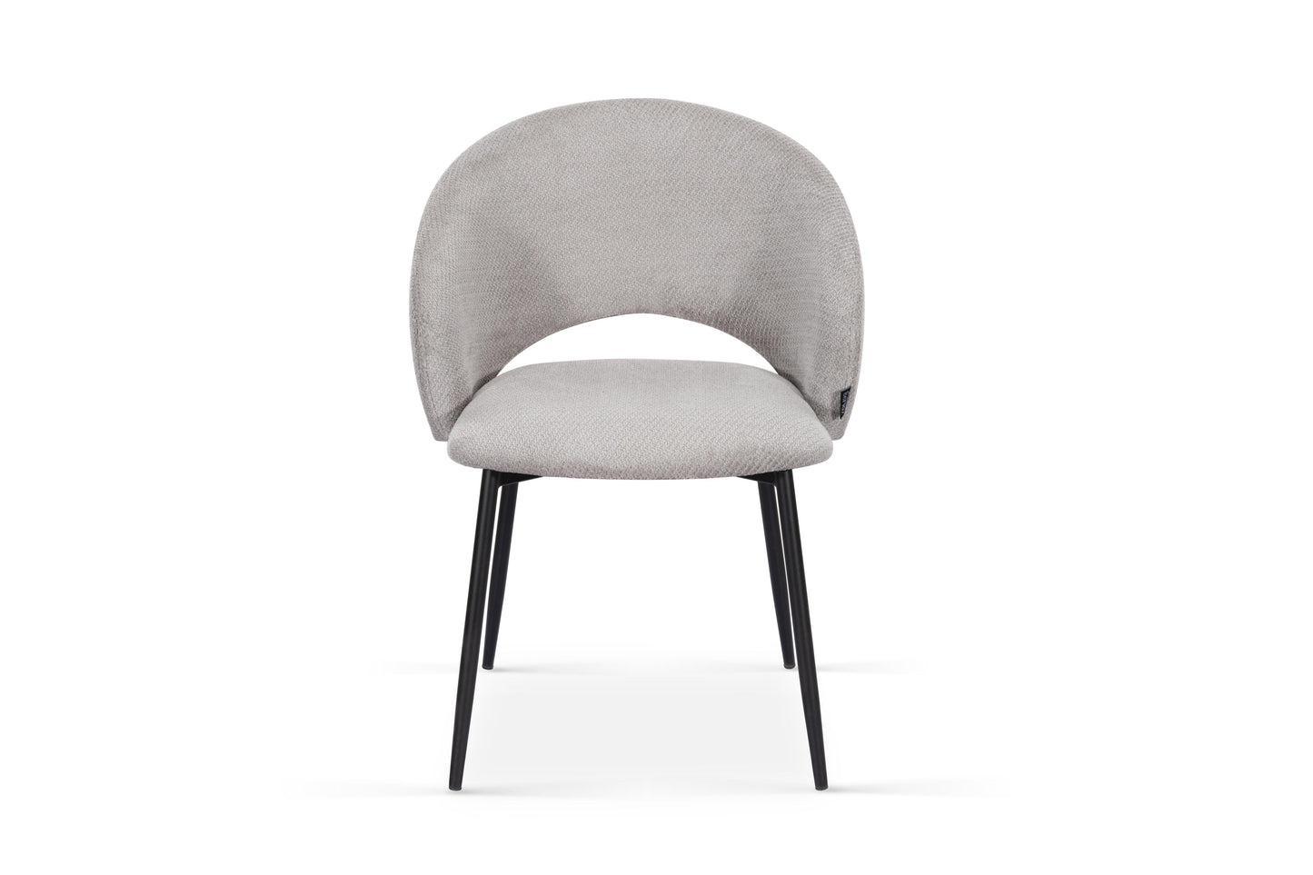 Chaise en tissu anti tache, 58x62xH80,5CM - ELIOR