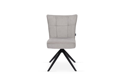 Chaise en tissu anti tache, 53,5x61xH86CM - GINO