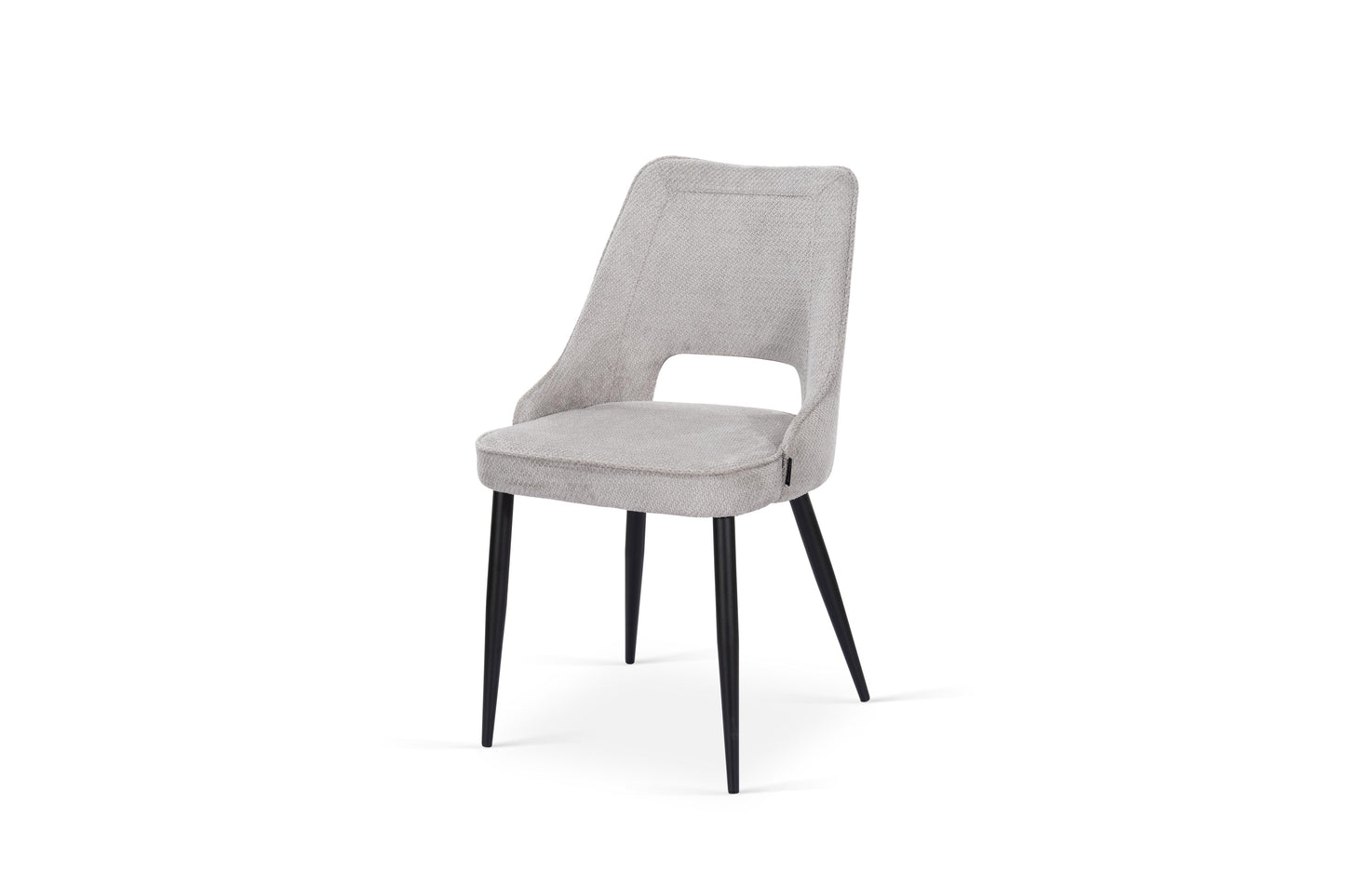 Chaise en tissu anti tache, 50x59xH84CM - MILA
