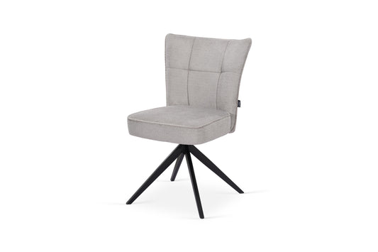 Chaise en tissu anti tache, 53,5x61xH86CM - GINO
