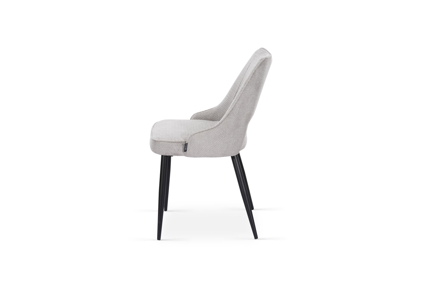 Chaise en tissu anti tache, 50x59xH84CM - MILA
