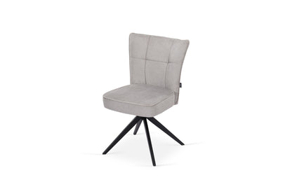 Chaise en tissu anti tache, 53,5x61xH86CM - GINO