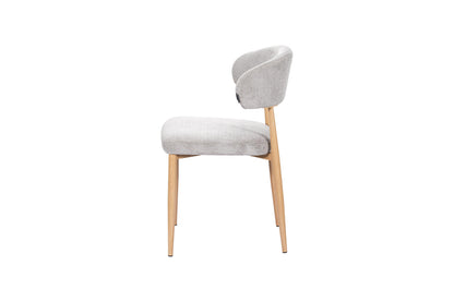 Chaise en tissu anti tache, 51x52xH81CM - SOPHIA