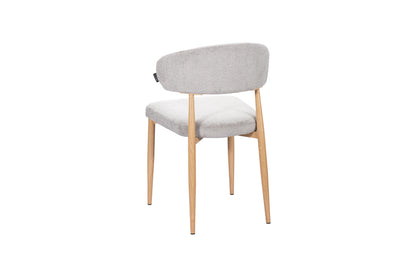 Chaise en tissu anti tache, 51x52xH81CM - SOPHIA