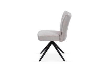 Chaise en tissu anti tache, 53,5x61xH86CM - GINO
