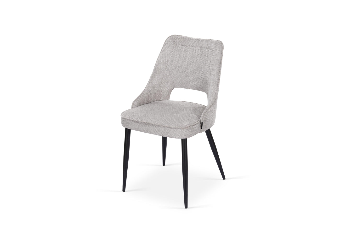 Chaise en tissu anti tache, 50x59xH84CM - MILA