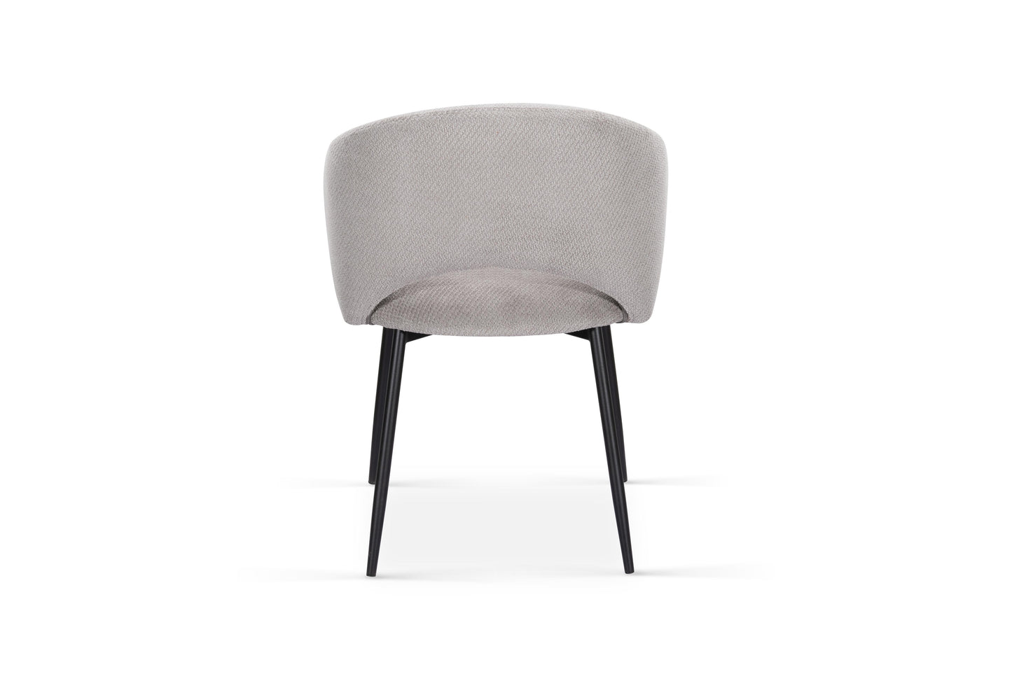 Chaise en tissu anti tache, 58x62xH80,5CM - ELIOR