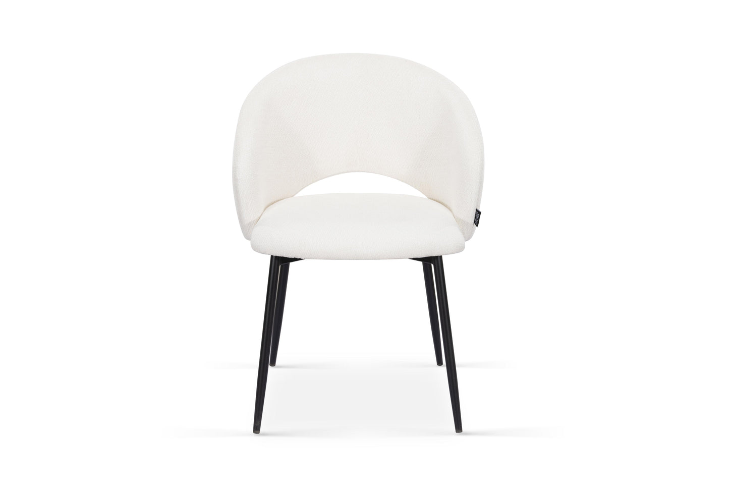 Chaise en tissu anti tache, 58x62xH80,5CM - ELIOR