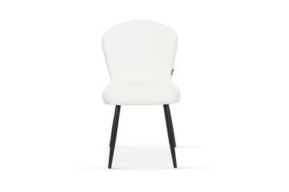 Chaise en tissu anti tache, 49x58xH85,5CM - MIKA