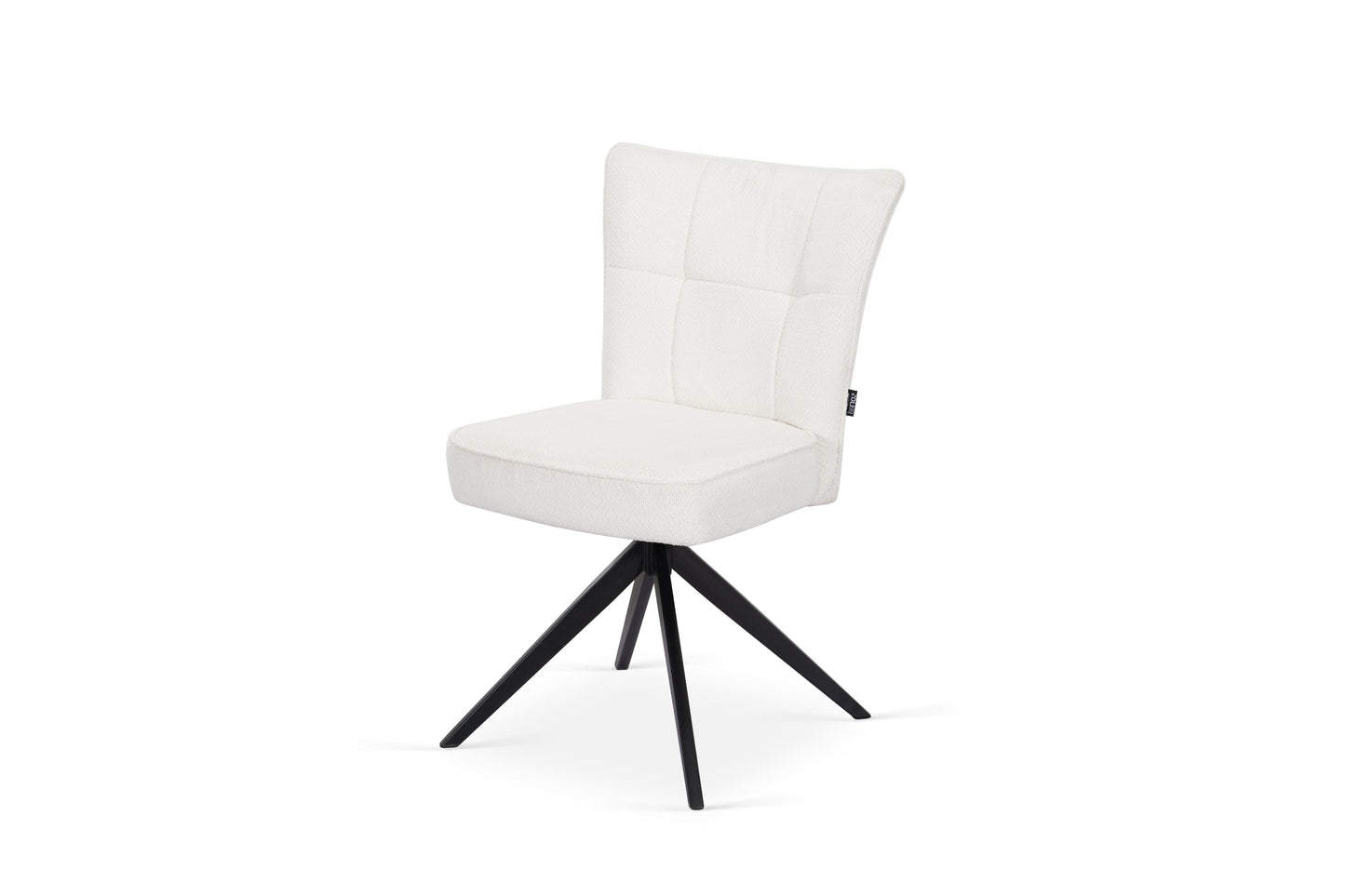 Chaise en tissu anti tache, 53,5x61xH86CM - GINO