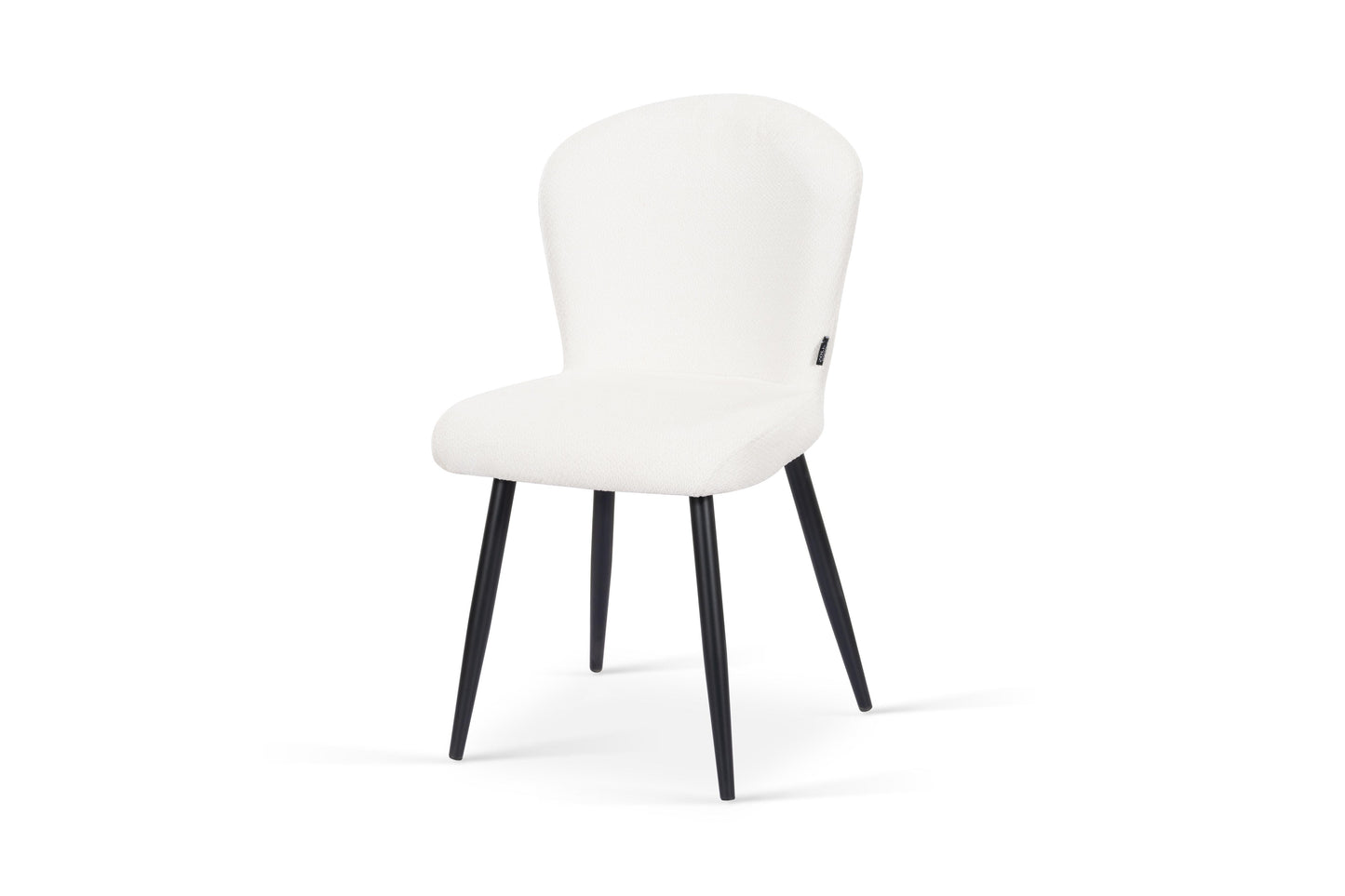 Chaise en tissu anti tache, 49x58xH85,5CM - MIKA
