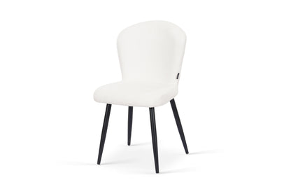 Chaise en tissu anti tache, 49x58xH85,5CM - MIKA